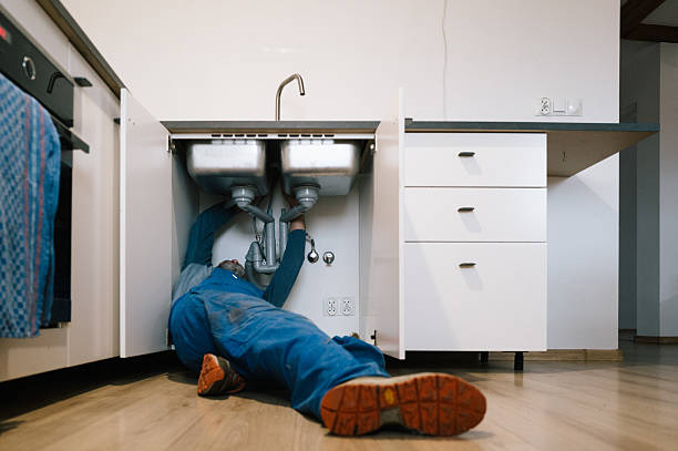 Professional Plumbing technician working in Boston, MA